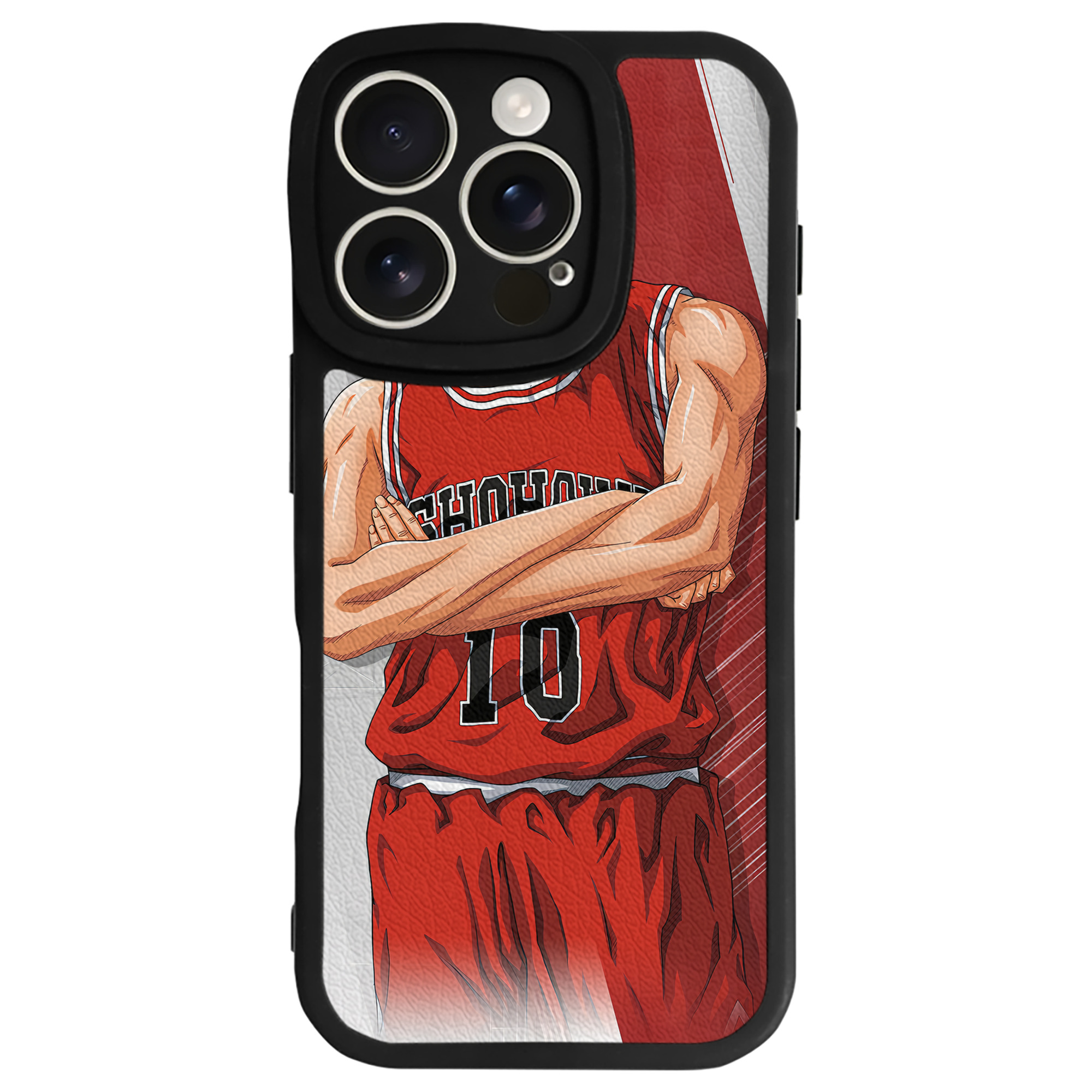 （画像用） SLAM DUNK／スラムダンク 【iPhone 16シリーズ対応】シリコンスマホケース（レザー調） 材質：シリコン